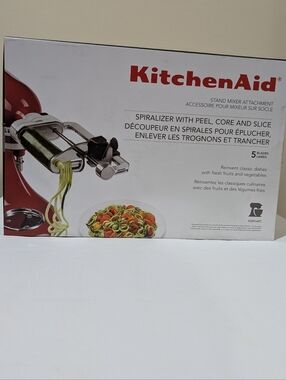 NEW KitchenAid  Spiralizer Stand Mixer Attachment with Multiple Blades